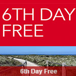 AVIS Promo Coupon - Get 6th Day for FREE