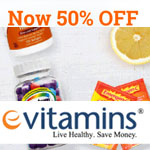 eVitamins Promo Code - 50% OFF!
