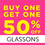 Glassons Promo Coupon - Buy One get One 50% OFF
