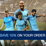 Manchester City Shop Promo Code - Get 10% on your order
