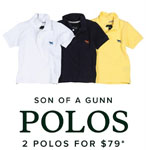 RODD&GUNN Promo Code - 2 Son Of A Gunn Boys Polos for $79