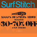 SurfStitch Discount Code - 30%-70% OFF