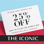 THE ICONIC Promo coupon - UP TO 25% OFF
